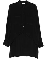 DI.LA3 PARI' - Asymmetric-Hem Shirt - Lyst