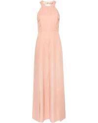 Twinset - Open-Back Wide-Leg Jumpsuit - Lyst