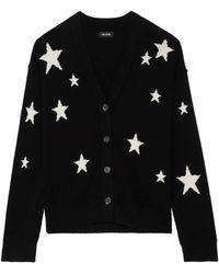 Zadig & Voltaire - Mirkaz Star Cardigan - Lyst