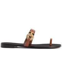 Giuseppe Zanotti - Flat Sandal Ganass 10 - Lyst