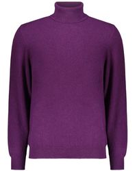 Fedeli - Turtleneck Long-Sleeve Sweater - Lyst
