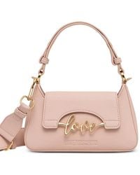 Love Moschino - Sac Cabas À Plaque Logo - Lyst