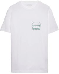 Prada - Graphic-Print T-Shirt - Lyst