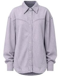 BOSS - Denim Shirt - Lyst