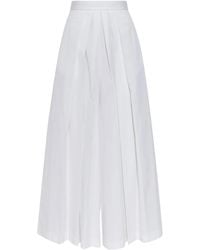 Fabiana Filippi - Pleat-Detailing Trousers - Lyst
