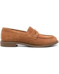 SERGIO MORETTI FIRENZE - Penny-Slot Loafers - Lyst