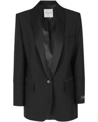 ERMANNO FIRENZE - Single-Breasted Peak-Lapels Blazer - Lyst