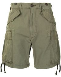 RRL - Cotton Cargo Shorts - Lyst