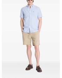 Tommy Hilfiger - Vertical-Stripe Short-Sleeve Shirt - Lyst