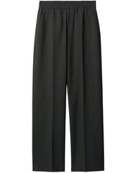Burberry - Gestreifte Straight-Leg-Hose - Lyst