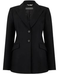 Alberta Ferretti - Tailored-Cut Single-Breasted Blazer - Lyst