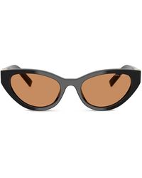 Miu Miu - Gafas de sol con montura geométrica - Lyst