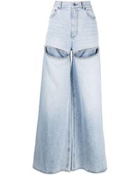 Area - Weite Jeans Aus Denim - Lyst