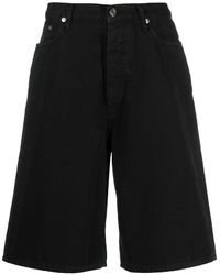 Off-White c/o Virgil Abloh - Short ample en jean à patch logo - Lyst