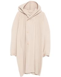 Homme Plissé Issey Miyake - Pleated Single-Breasted Coat - Lyst