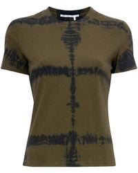Proenza Schouler - T-Shirt mit Batik-Print - Lyst