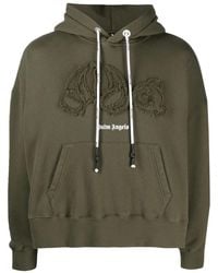 Palm Angels - Bear-Motif Hoodie - Lyst