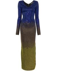 Miron - V-Neck Maxi Dress - Lyst