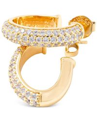 Guess - Orecchini A Cerchio Essenza Con Decorazione - Lyst