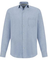 Paul & Shark - Cotton Flannel Shirt - Lyst