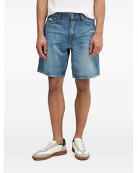 Guess - Distressed Denim Shorts - Lyst