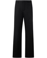 Philipp Plein - Wide-Leg Logo-Plaque Trousers - Lyst
