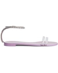 Giuseppe Zanotti - Agathe Plexi Sandals - Lyst