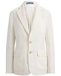 Polo Ralph Lauren - Pocket Button Linen Blazer - Lyst