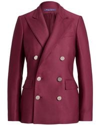 Ralph Lauren - Camden Double-Breasted Cashmere Blazer - Lyst