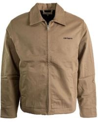 Carhartt - Zip-Up Cotton Jacket - Lyst