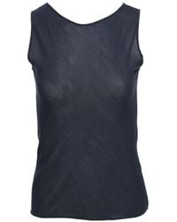Isaia - Sleeveless Knit Tank Top - Lyst