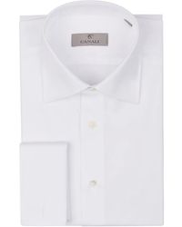 Canali - コットン シャツ - Lyst