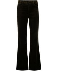 Zadig & Voltaire - Pistol Flared Velvet Trousers - Lyst