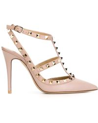 Valentino Zapatos de tacón Rockstud Garavani - Rosa