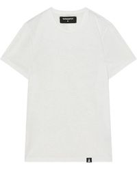 Patrizia Pepe - T-Shirt Met Ronde Hals - Lyst