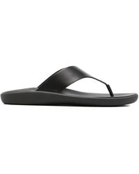 The Row - Leather Slides - Lyst