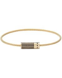 Le Gramme - Le 9G Cable Diamond Bracelet - Lyst