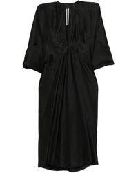 Rick Owens - Concordians Kite Midi-Jurk - Lyst