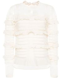 Twinset - Blusa A Fiori - Lyst