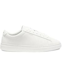 BOSS - Leather Trainers With Rubber Sole - Lyst