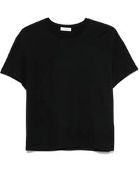 TOTEME - Cotton Blend T-Shirt - Lyst