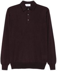 Lardini - Long-Sleeve Button Polo Shirt - Lyst