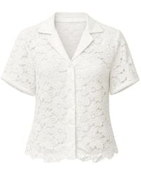 Jonathan Simkhai - Glenn Short-Sleeve Shirt - Lyst