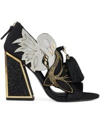 Kat Maconie - Sandales Aya Anch À Ornements En Cristal - Lyst