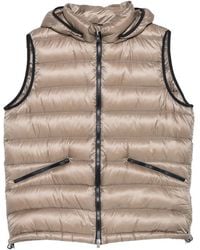 Herno - Piumino Smanicato Con Cappuccio Sta - Lyst