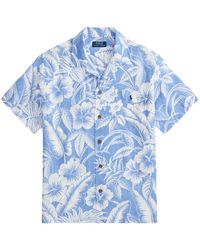 Polo Ralph Lauren - Floral-Print Pocket Shirt - Lyst
