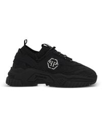 Philipp Plein - Predator Low-Top Strass Sneakers - Lyst