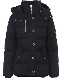 Moose Knuckles - Quilted-Design Hooded Jacket - Lyst
