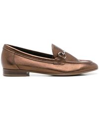 Sarah Chofakian - Mocassini Siena Oxford Metallizzati - Lyst