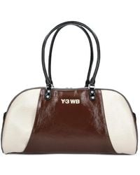 Y-3 - X Wales Bonner Leather Panelled Holdall Bag - Lyst